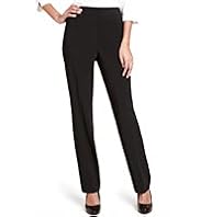 Slim Leg Flat Front Trousers