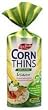 Real Foods Organic Corn Thins, Sesame Flavor, Gluten Free Wheat Free, 5.3-Ounce Bag (Pack of 12)