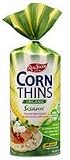 Real Foods Organic Corn Thins, Sesame Flavor, Gluten Free Wheat Free, 5.3-Ounce Bag (Pack of 12)