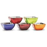 Vollrath 4763560 Black Black Colored Insulated Serving Bowl, Square, 5