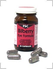 FSC Bilberry Eye Formula 30 Tablets