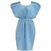 Features: 3-ply layers consist of one layer of tissue, a second layer of poly, and a third layer of tissue. Attached ties. Can be worn with opening in front or in back. Mauve, 30" x 42". Latex free. Product may differ from image shown.