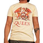 Queen - Color Crest Yellow - T-Shirt