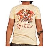 Queen - Color Crest Yellow - T-Shirt