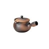 絞り出し急須　焼〆（焼き締め）　【四日市ばん古焼 土瓶・急須・茶華】 〔キャッシュバックキャンペーン対象商品〕