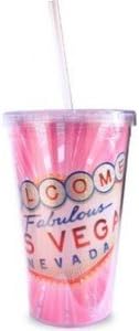 Las Vegas Travel Tumbler & Straw Star Burst