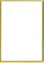 Our 'trimline' finely finished brass classic - 4x6
