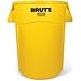 Rubbermaid FG264360YEL Container Brute 44Gal With Handle Yellow 4/Ca