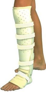 Tibia Fracture Brace Proximal Support, left, Size: L; Mid Calf Circumference: 16-18'' / 41-