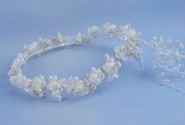 MGT-Shop Rundkranz 10551, weiss / rosa Preisvergleich