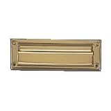 Mailslot, 1 1/2 Polished Brass