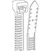 Thomas & Betts TY400-50 Cable Ties 1,000 pc bag