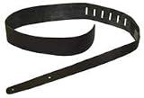 Eagle Mountain Leather Guitar Strap 2.5 Inch Black
