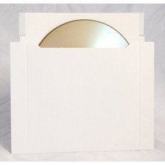 Mailers Direct CD Mailers, Lightweight Paperboard with Self-Adhesive Flap, 6-3/8"x4-7/8"