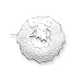 21qtg6W%2BPvL. SL75  Sterling Silver Satin Finish DiamondCut Wreath Pin
