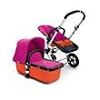 Bugaboo Cameleon Stroller - Orange Base - Pink Fleece