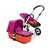 Bugaboo Cameleon Stroller - Orange Base - Pink Fleece