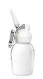 Review Liss America, LLC 202 / Liss 1/2 Pint Dessert Chef – White with Stainless Steel