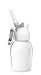 Liss 1/2 Pint Dessert Chef – White with Stainless Steel