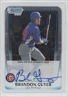 Brandon Guyer Chicago Cubs (Baseball Card) 2011 Bowman Chrome Prospects Certified Autographs [Autographed] #BCP168