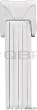 Image of Abus Bordo 85cm Lite Foldable Lock: White