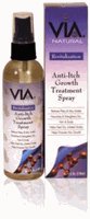 Via Natural Anti-itch Growth Treatment Spray 4oz.