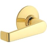 Schlage F10 ELA 605 Elan Passage Lever, Polished Brass