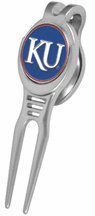 Kansas Jayhawks Kool Tool With Golf Ball Marker Of 2)