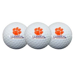 Team Effort Ncaa Clemson Tigers - Golf Ball 3 Pack