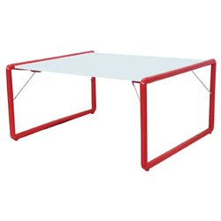 Gofer Activity Table - Color White with Red legs
