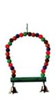 Beaded Swing Small Bird Toy