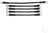 EZGO TXT 94-Up Medalist/TXT Golf Cart Battery Cable Set (4 Guage) [Misc.] by GCK