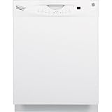 GE GLDA690PWW Full Console Dishwasher - White
