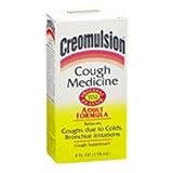 Creomulsion Cough Medicine, Adult Formula - 4 Oz ~ CREOMULSION