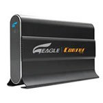 EAGLE W SERIES 3.5 SATA or IDE to USB 2.0 ALUMINUM EXTERNAL HDD ENCLOSURE KIT (#ET-CSWSIU2-BK)