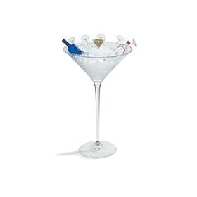 Grainware by William Bounds Grand Stemware Jumbo Martini Glass 36.5-in. by Grainware William Bounds