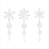 Crochet Snowflake Ornaments