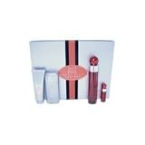 360 Red By Perry Ellis For Men - EDT Spray 3.4 OZ & AFTER SHAVE BALM 3.0 OZ & ALCOHOL FREE DEODORANT STICK 2.75 OZ & EDT SPRAY 0.25 OZ.