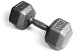 Pro Hex Dumbbell w/ Cast Ergo Handle – Grey 40 lb Pro Hex Dumbbell w/ Cast Ergo Handle – Grey 40 lb