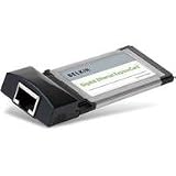 Belkin Gigabit Ethernet ExpressCard with 1 External Port ( F5U250 ) 21qwB9aHYML. SL160 Belkin Gigabit Ethernet ExpressCard with 1 External Port ( F5U250 )