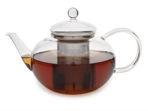 Adagio Teas Glass Teapot with Stainless Steel Infuser.