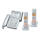 Panasonic �f�W�^���R�[�h���X�d�b�@GP62DWS �e�@����юq�@2��(�V���o�[) VE-GP62DW-S