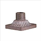 Troy Lighting Aluminum Pier Mount PM8680BZ