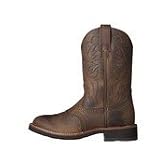 Ariat Youths 'Heritage Crepe Kids Western Boots Distressed Brown and Chocolate by Ariat