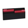 Optimizers Six-Pocket Organizer, 24 5/8 x 2 3/4 x 11 1/2, Black