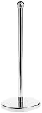 Premier Housewares Chrome Solid Pole Kitchen Toweland Roll Holder