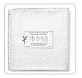 Swaddle Designs Ultimate Receiving Blanket - Sea Crystal Polka Dots