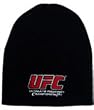 UFC Ultimate Fighting Championship Black Logo Beanie Cap Hat