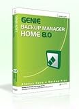 Genie Backup Home software V8 for Windows XP, Vista and Windows 7