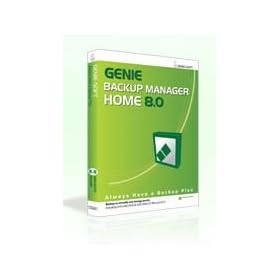 Genie Backup Home software V8 for Windows XP, Vista and Windows 7